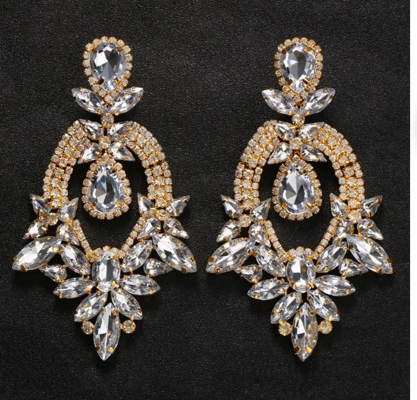 Rhinestone EARRING