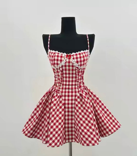 Plaid dress